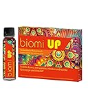 livQ® biomi UP - Bio-Essenz Power-Shots Vegan Für Jeden Tag - Fermentierte Früchte & Gemüse | Guarana & Hibiskus | Vitamin C & Koffein (5x20 ml)