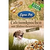 Lyra Pet® 5 kg Kauknochen Senior mit Calcium & Hühnerbruststreifen Hundesnack