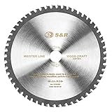 S&R Kreissägeblatt 190x30x2,4mm 54T zum Sägen in Multimaterial, Uni Cut, 54 H