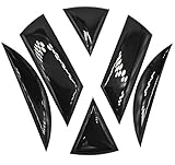 Finest-Folia 3D Emblem Gel Aufkleber hinten DM001 (Schwarz Hochglanz)