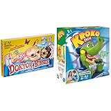 Hasbro B2176398 Dr. Bibber - Das Duell Der Ruhigen Hände, klassisches Vorschulspiel & Gaming Kroko Doc, Geschicklichkeitsspiel für Vorschulk