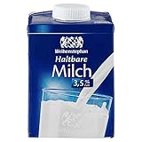 Weihenstephan Haltbare Milch 3.5 Prozent, 12er Pack (12 x 500 ml)