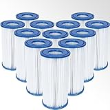 12 FILTER INTEX KARTUSCHEN FR EASY POOL, QUICK UP POOL PUMPEN NEU