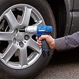 CARTREND 146000 Akku Schlagschrauber Expert, 12 Volt, 2 Ah Akku, 5500 U/Min, inkl. vier Stecknüsse (17/19/21/22 mm), mit Aufbewahrungsk