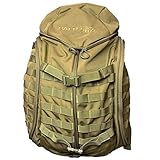 BattlBox Spartan Bag 32L Rucksack 2 Tage Trekking Pack – Coyote Tan Farbe – Molle kompatibel Outdoor 2-Tage 32 Liter Rucksack Leicht Militär Taktische W