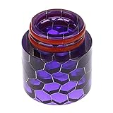 Yeleo Trosetry Drip Tip 810, 1 Stück Harz Mundstücke Drip Tip für TFV8 Cloud Beast, TFV12 Beast King, usw, Kein Nikotin (violett)