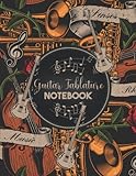 Guitar Tablature Notebook: Beginner Guitar Tab Notebook For Songwriters & Music Comp