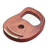 16 string holz harfe harfe metall string massivholz stringed instrument tasche toting schlüssel saubere ersatzzeichenfolg