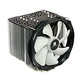 Thermalright ARO-M14 Grey AMD Ryzen CPU-Kühler, 6 x 6mm Heatpipes, TY 147A PWM Lüfter (300-1.300 U/min, 15-21 dBa, 28,7-125 m³/h), Chill Factor Wärmeleitpaste voraufgetragen - g