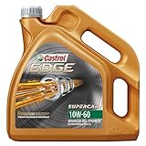 Castrol EDGE TITANIUM FST 10W-60 Supercar Synthetisches Motorenöl, 4 L