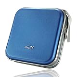 nalmatoionme Tragbare Wallet CD DVD Storage Bag Case (blau)