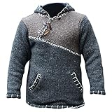 ZYYM Männer Freizeitjacke Langarm Sweatjacke Longsleeve Basic Strickjacke Strickpullover Herren Hoodie mit Kapuze Pullover Pulli Strick-Sweatshirt-Cardigan Freizeit-Winter-Kapuzen-Pulli-Strick-Jack
