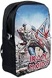 Iron Maiden Trooper Unisex Rucksack schwarz 100% Polyester Band-Merch, B