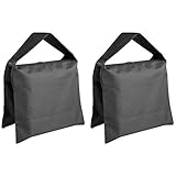 Neewer® 2 Pack Set Schwerlast Sandsack Studio Video Bühne Film Sattel Tasche für Lichtstative Boom Arm Stativ schw