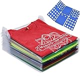 Nifogo Faltbrett, T-Shirt Folder,T-Shirt Veranstalter, Magic Fast Organizer Fold WäSche Organizer Schrank Organizer Essentials Sparen Sie Raum Falten PräV