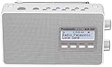 Panasonic RF-D10EG-W Digitalradio (DAB+/UKW Tuner, Netz- und Batteriebetrieb) weiß