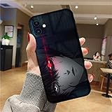 Anime Tokyo Ghoul Handyhülle aus gehärtetem Glas für iPhone 6 6S 7 8 Plus X XR XS MAX 11 Pro Max SE 2020 12 Pro Max Fashion Back C