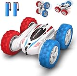 DEERC DE35 Ferngesteuertes Auto für Kinder, RC Car Wasserdicht mit 2 Akkus, 2,4 Ghz Fernbedienung,360° Flip Spielzeugauto Fahrzeug Outdoor und Indoor für Jungen und M