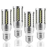 YDHNB E27 LED Maiskolben 15W LED Glühbirnen, AC 100-277V 1800LM Entspricht 150W Glühlampe, E27 Mais Birne Leuchtmittel, Energiesparlampe, Nicht Dimmbar, 4er Pack,Cool White 6000k