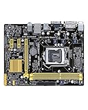 GIAO Desktop-Motherboard passend Fit for ASUS H81M-K Motherboard Micro ATX H81M-K LGA 1150 Systemboard H81M DDR3 für Intel H81 16 GB Desktop-Mainboard USB 3.0 H81M