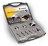 Amboss Diamant Bohrkronen M14 - BLACK EDITION für Winkelschleifer | Feinsteinzeug, harte Fliesen, Granit (Set Ø 5-68 mm (9tlg.))