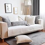 Sofa überwurfdecke, Sofaschutz Hund/Katze, Warmer Super Weicher Kurzer Plush Fleecedecke Sofa/Couch überzug/Sofabezug 1 2 3 Sitzer L Form U Form Ecksofa 70x180