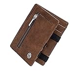 Noah Noir Magic Wallet mit Münzfach - TÜV Geprüfter RFID Schutz (8 Kartenfächer) Magischer Geldbeutel mit Geschenkbox (Snake)