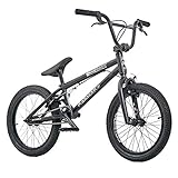 KHE BMX Fahrrad Arsenic 18 Zoll patentierter Affix 360° Rotor schwarz nur 10,1kg!