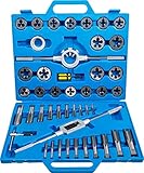 BGS 1898 | Gewindeschneid-Satz | 45-tlg. | 1/4' - 1' | Zoll | ink