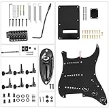 DIY E-Gitarren-Kits, Pickguard Back Cover Bridge-Verstärkersystem für ST-Style-G