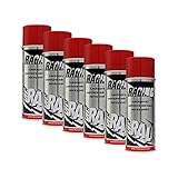 6X KWASNY 288 128 Auto-K Racing Lackspray RAL 3002 Karminrot 400