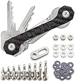 Schlüssel Organizer mit Spezial Befestigungssystem, Key Organizer Carbon - Made in DE