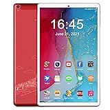 Tablet 10 Zoll Android 10, 5G WiFi Tablet PC, 4 GB RAM, 64 GB ROM, Quad-Core, 1280 x 800 IPS HD Display, GMS-Zertifiziert, 6000 mAh Akku, Dual Kamera, Bluetooth, Type- C