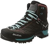 Salewa Damen WS Mountain Trainer Mid Gore-TEX Trekking-& Wanderstiefel, Magnet/Viridian Green, 40 EU