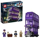 LEGO 75957 Harry Potter Der Fahrende Ritter Spielzeug, Dreifachdeckerbus, Sammlerset mit Minifig