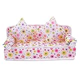 Carry stone Premium Qualität Mini Möbel Blume Sofa Couch Kissen Für Puppenhaus Zubehö