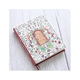 Notizbuch Tagebuch Papier Scrapbook Notizblock Garten Serie Tagebuch Notizbuch und Tagebücher Planer Agenda Skizzenbuch Geschenkbox Kawaii Schreibwaren (Color : B)
