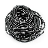 TIANLIN Kabelschlauch, Insgesamt 16m Organizer Kabelkanal Kabelhülle Schutz, Spirale wickeln Kabel Tidy Organisator Kabel, für Computer Kabel, Auto Kabel (Durchmesser 8 mm, schwarz)