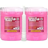 MANNOL 2 x10 Liter, 4015 Antifreeze AF13++ (-40) Kühlerfrostschutz verdü