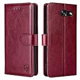 xinyunew Handyhülle für Samsung Galaxy A5 2017 Hülle,Hülle Handyhülle iPhone Leder Flip Case Ständer PU Brieftasche Schutzhülle für Samsung Galaxy A5 2017,R