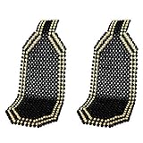 TEILE-24.EU Malinowski Sitzauflage Auto Holzkugeln Massage Holzperlen Sitzaufleger universal Neu, 2 Stück