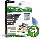 Faktura Manager Hausmeister Rechnungsprogramm Netzwerk Software 3 PC