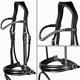 Heinick-Reitsport Trense Soft Selection Schwarz anatomisch ~ Glow-Ash ~ Vollb