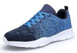 KOUDYEN Laufschuhe Atmungsaktiv Turnschuhe Schnürer Sportschuhe Sneaker für Herren Damen, 40 EU, B