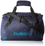 hummel Unisex-Adult hmlACTION Sports Bag, Dark Sapphire/Blue Coral, L