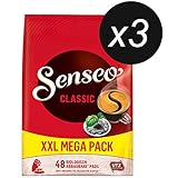 Senseo Kaffeepads Classic / Klassisch, 3er Pack à 48 Pads, 144