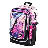 baagl Schulrucksack Für Jungen Mädchen Teenager – Ergonomischer Kinderrucksack mit Laptopfach Für Schule – Extrem Leicht Rucksack mit Brustgurt und Reflektierenden Elementen by