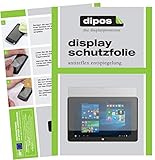 dipos I 2X Schutzfolie matt kompatibel mit TrekStor SurfTab Duo W1 Volks-Tablet Folie Display