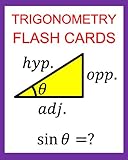 Trigonometry Flash Cards: Memorize Values of Trig Functions (sin, cos, tan) from 0 to 360 Degrees (English Edition)