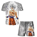 DragonB T-Shirts und Shorts Anzüge Kinder Japan Anime Jungen Mädchen Hosen Shirts Sets Tee Top
